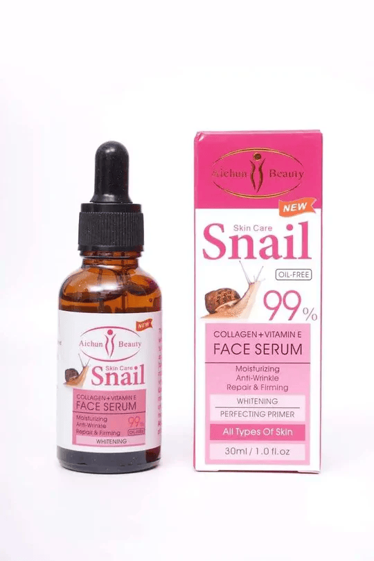 Aichun Beauty Snail Collagen Vitamin E 99 Oil Free Face Serum (30ML)