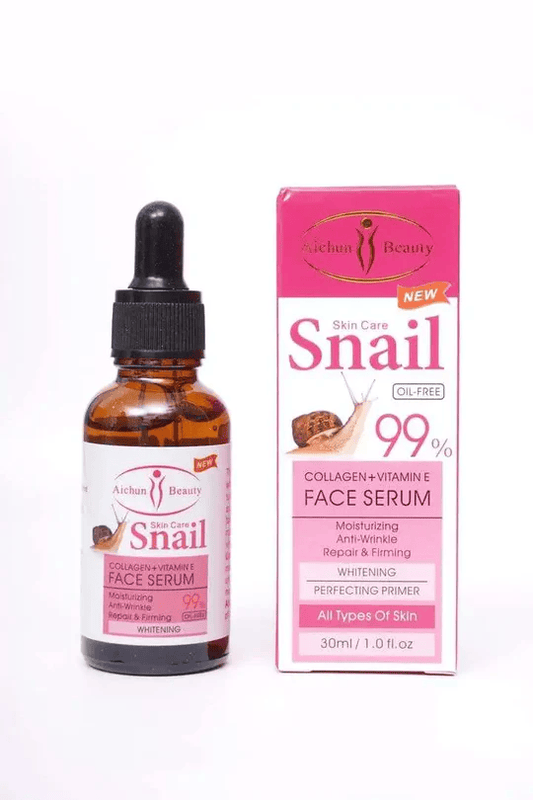 Aichun Beauty Snail Collagen Vitamin E 99 Oil Free Face Serum (30ML)