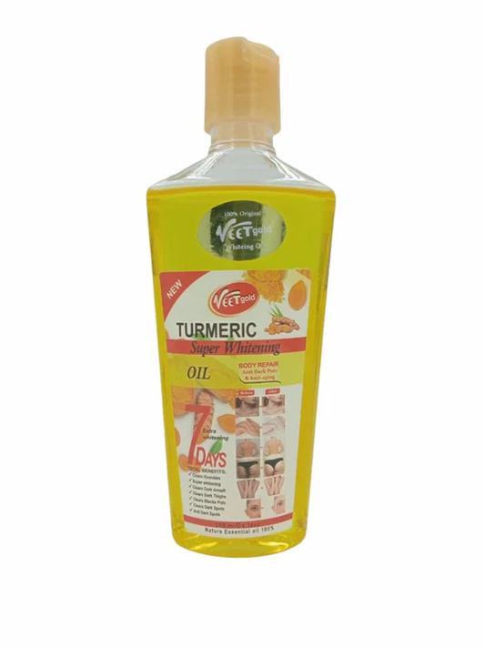 Veet Gold Turmeric Super Whitening Body Oil 1000ML